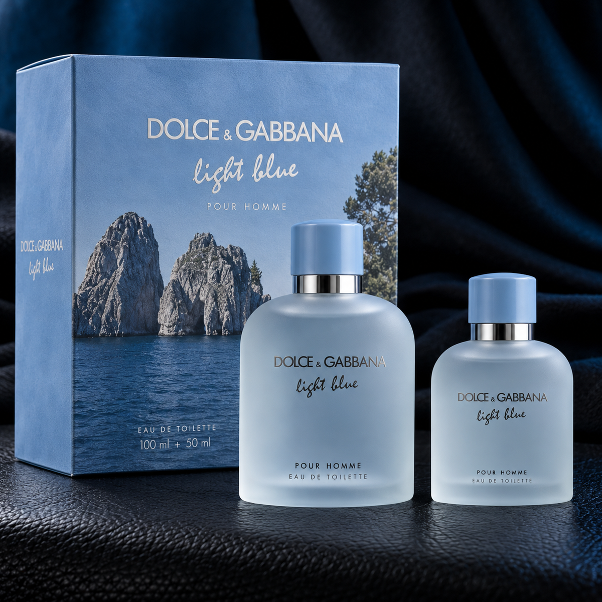 Dolce Gabbana Light Blue Pour Homme EDT 100ml + 50ml