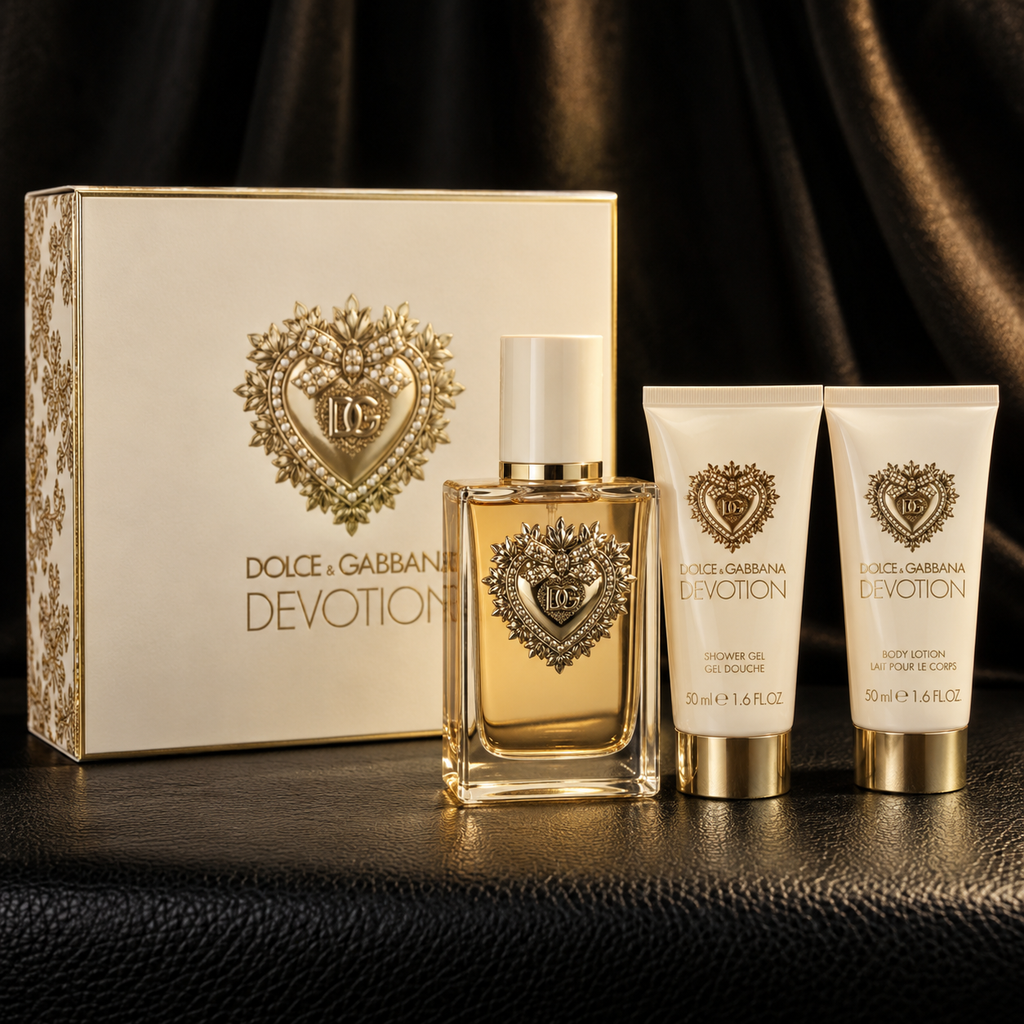 Dolce & Gabbana Devotion EDP 100 ml + Shower Gel 50 ml + Body Lotion 50 ml