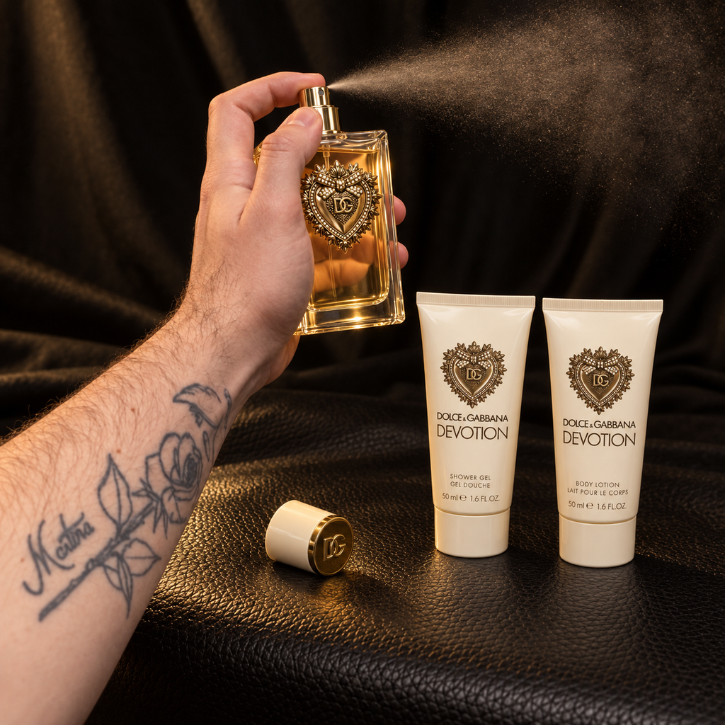 Dolce & Gabbana Devotion EDP 100 ml + Shower Gel 50 ml + Body Lotion 50 ml